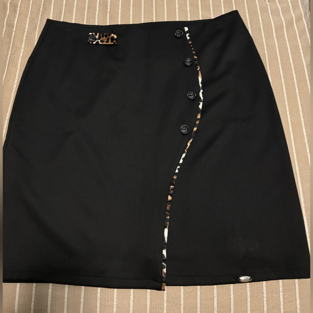 Lumy Wrap Mini Skirt
